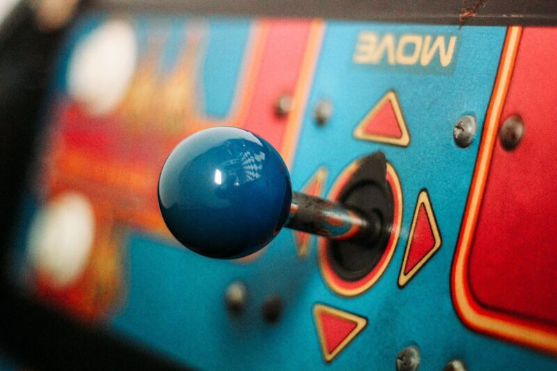 Joystick von Game Maschine